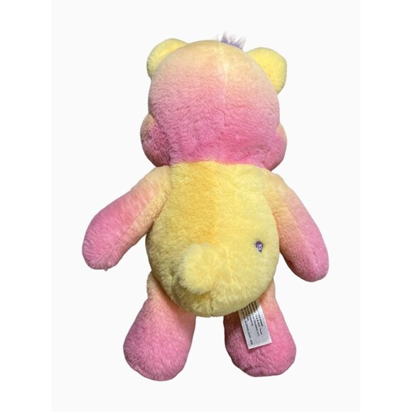 Care Bears 14" Calming Heart Bear Plush Toy Pink Yellow - Picture 9 of 11